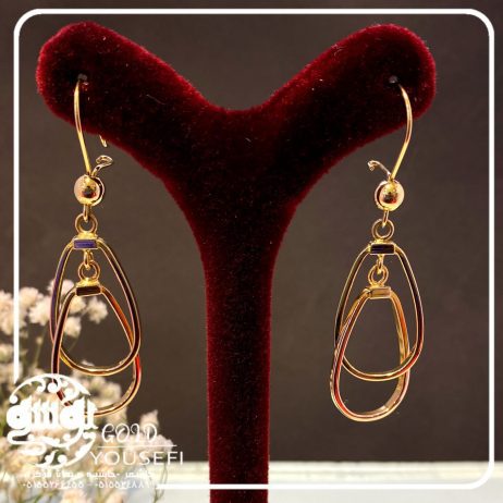 گوشواره هندسی بیضی