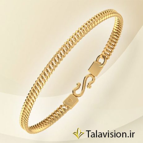 دستبند زنجیری طلا