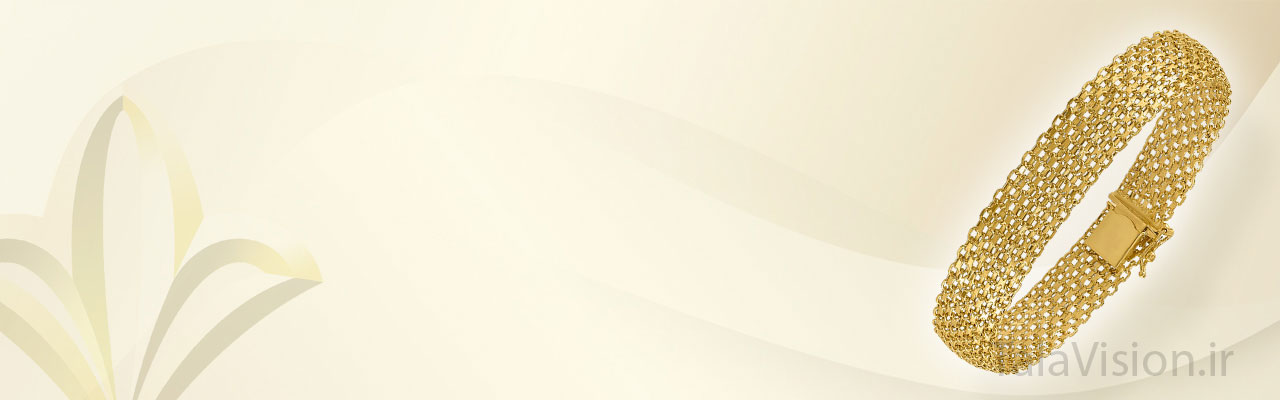 دستبند لخت طلا